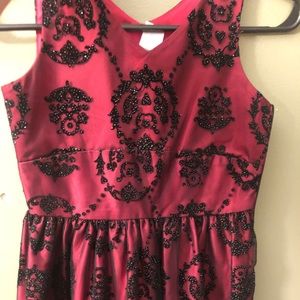 Girls Holiday Dress. Christmas or Valentines Day!
